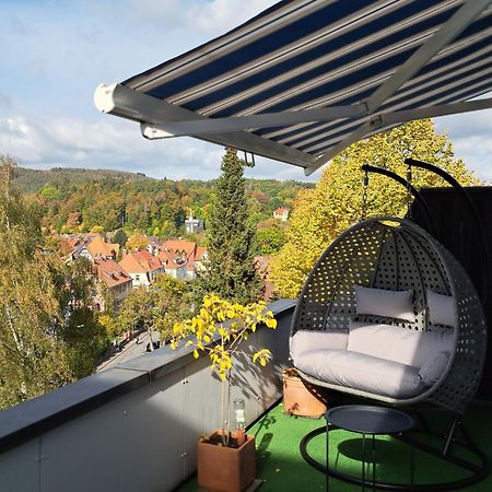Das Kleine Penthouse Mit Kamin Bad Sachsa Eksteriør billede
