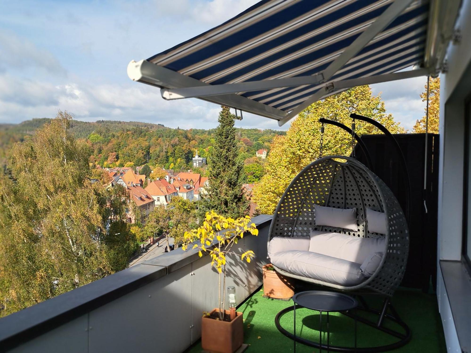 Das Kleine Penthouse Mit Kamin Bad Sachsa Eksteriør billede